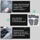 color:Grey | Seibertron T.T.F.I.G 2.0 three fingerless tactical gloves image 08