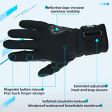 color:all | Seibertron W.G.F.G 2.0 Winter Fishing Gloves water-resistant winter fishing gloves with magnetic finger flap image 02
