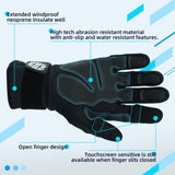 color:all | Seibertron W.G.F.G 2.0 Winter Fishing Gloves water-resistant winter fishing gloves with magnetic finger flap image 03