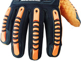 Thermal core gloves for working outdoors