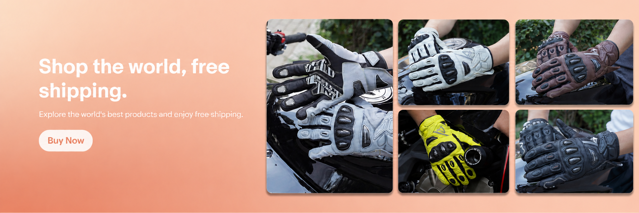 Shop the world with free shipping